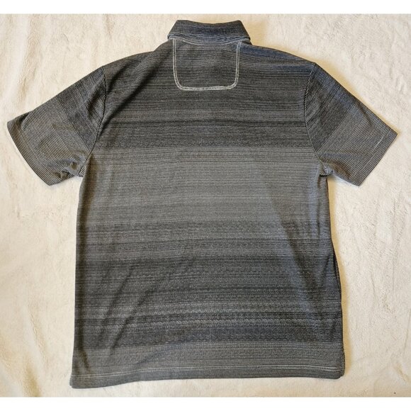 Tommy Bahama Coal Stripe Short Sleeve Polo Shirt Men's Medium - Picture 6 of 11